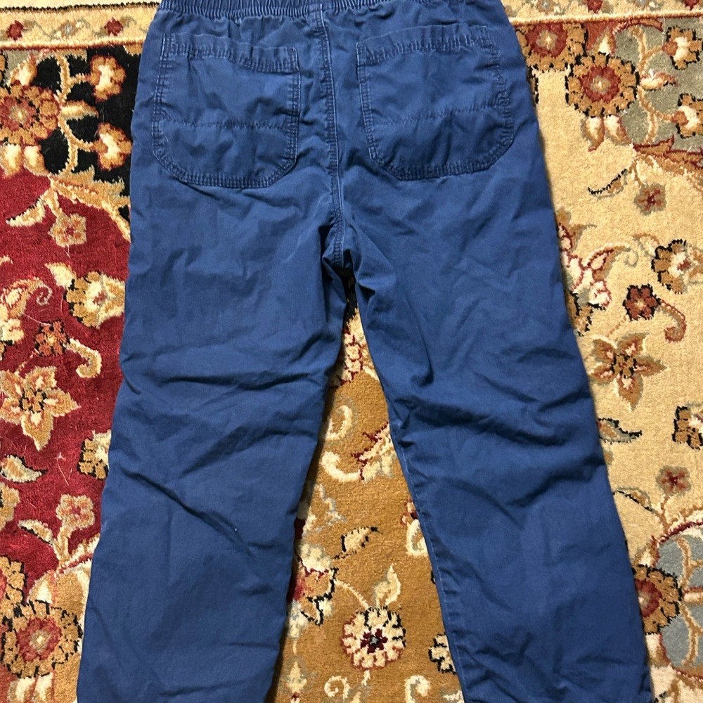 Gap Lined Blue Pants - Picture 4 of 4